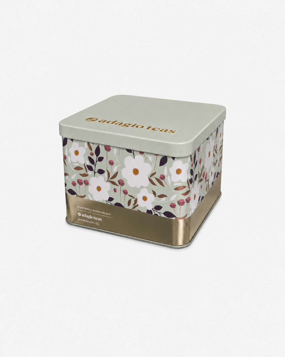 Caja Metálica de Tés e Infusiones Premium – 15 Bolsitas