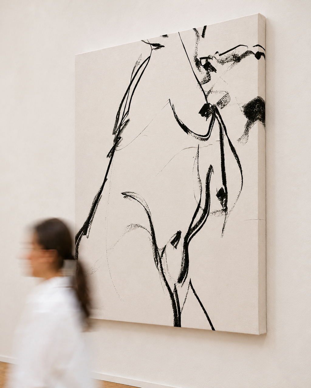 Canvas XL Figura humana sketch I