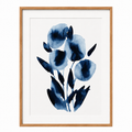 Cuadro Flor azul 02