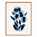 Cuadro Flor azul 02