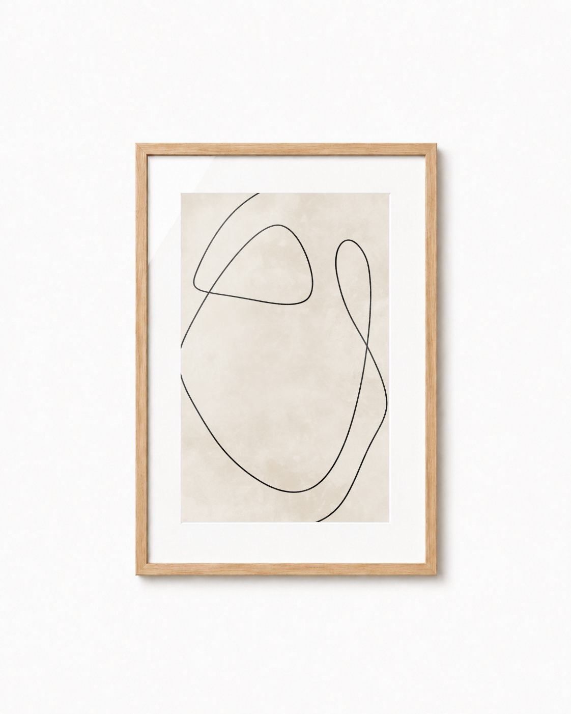 Cuadro abstracto soft lines I