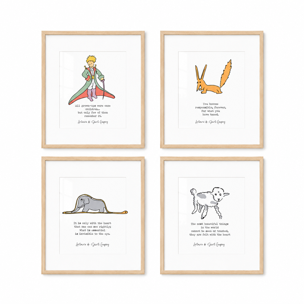 Set de cuadros El Principito