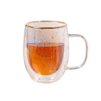 Taza Doble Vidrio Signos del Zodiaco